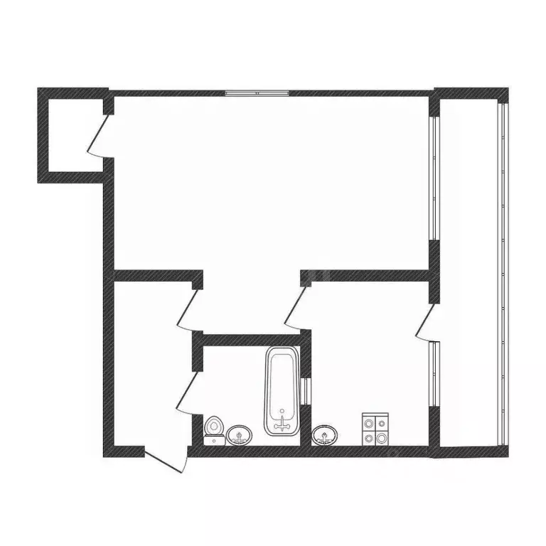 1-к кв. Воронежская область, Нововоронеж ул. Мира, 18 (31.7 м) - Фото 2