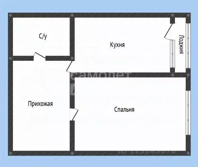 1-к кв. Дагестан, Каспийск ул. Каспийская, 9 (58.3 м) - Фото 2