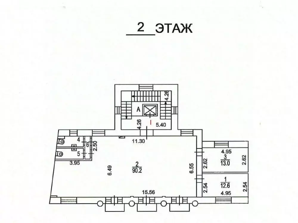 Офис в Москва Нижняя Красносельская ул., 30 (833 м) - Фото 1