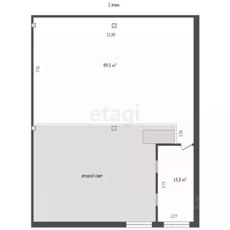 Склад в Тюменская область, Тюмень Коммунистическая ул., 70к3с6 (285 м) - Фото 1