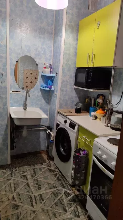 2-к кв. Курганская область, Курган Чернореченская ул., 91 (26.1 м) - Фото 1