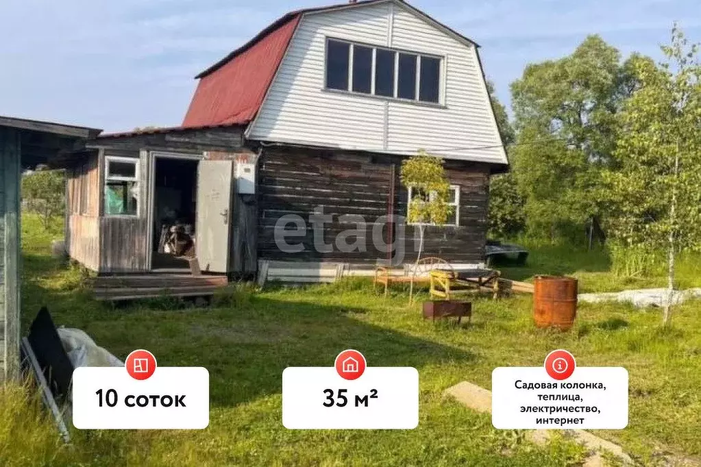 Дом в Еврейская автономная область, Смидовичский район, Оптимист-2 СНТ ... - Фото 2