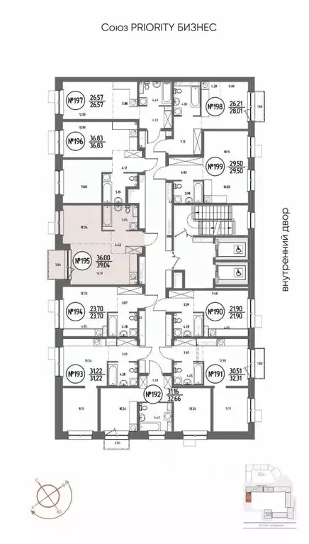 1-к кв. Иркутская область, Иркутск Макс жилой комплекс (39.04 м) - Фото 1