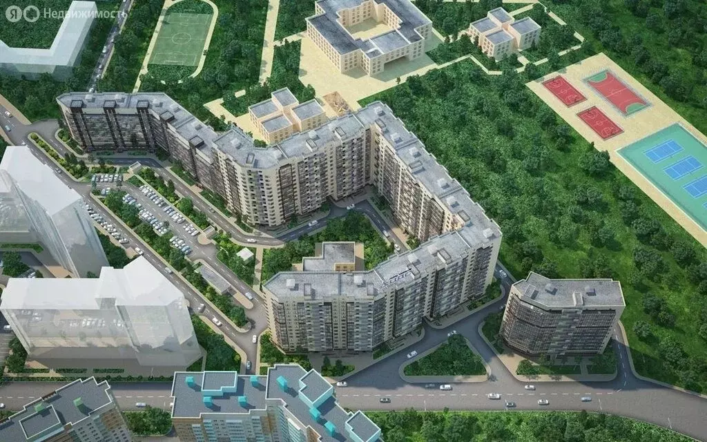 Квартира-студия: Кудрово, Европейский проспект, 15 (27.5 м) - Фото 1