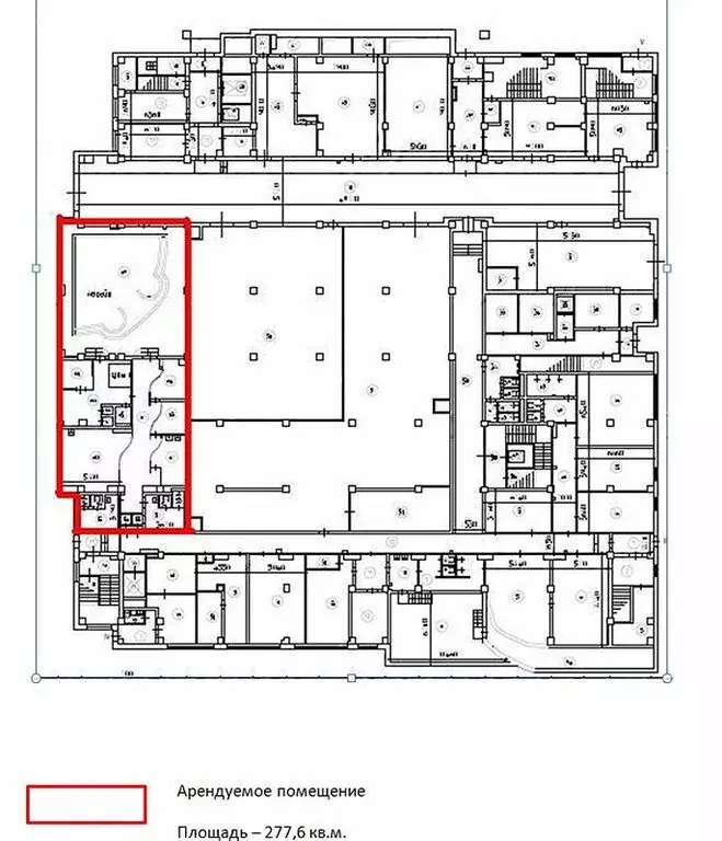 Помещение свободного назначения (277 м) - Фото 1
