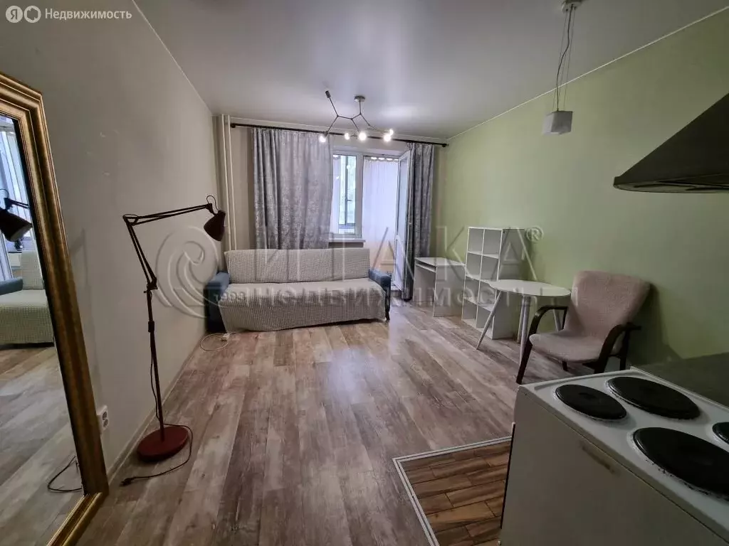 Квартира-студия: Кудрово, Австрийская улица, 4к1 (24.3 м) - Фото 1