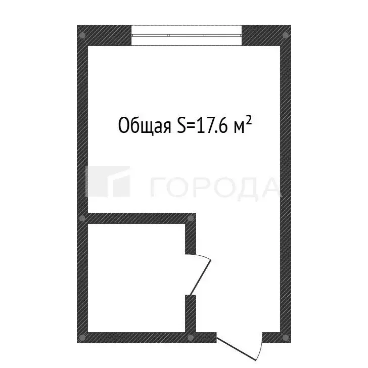 Квартира-студия: Барнаул, улица Эмилии Алексеевой, 74 (17.6 м) - Фото 1