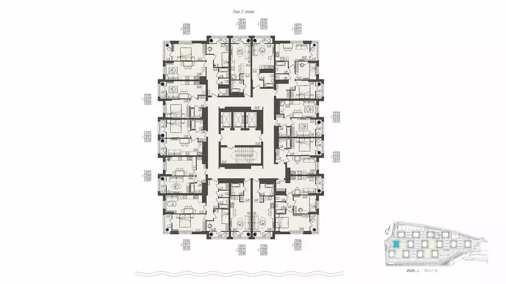 Квартира-студия: Волгоград, улица Степана Разина, 27/1 (25.65 м) - Фото 1