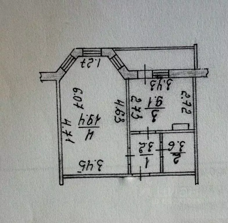 1-к кв. Орловская область, Орел ул. Картукова, 11 (36.0 м) - Фото 1