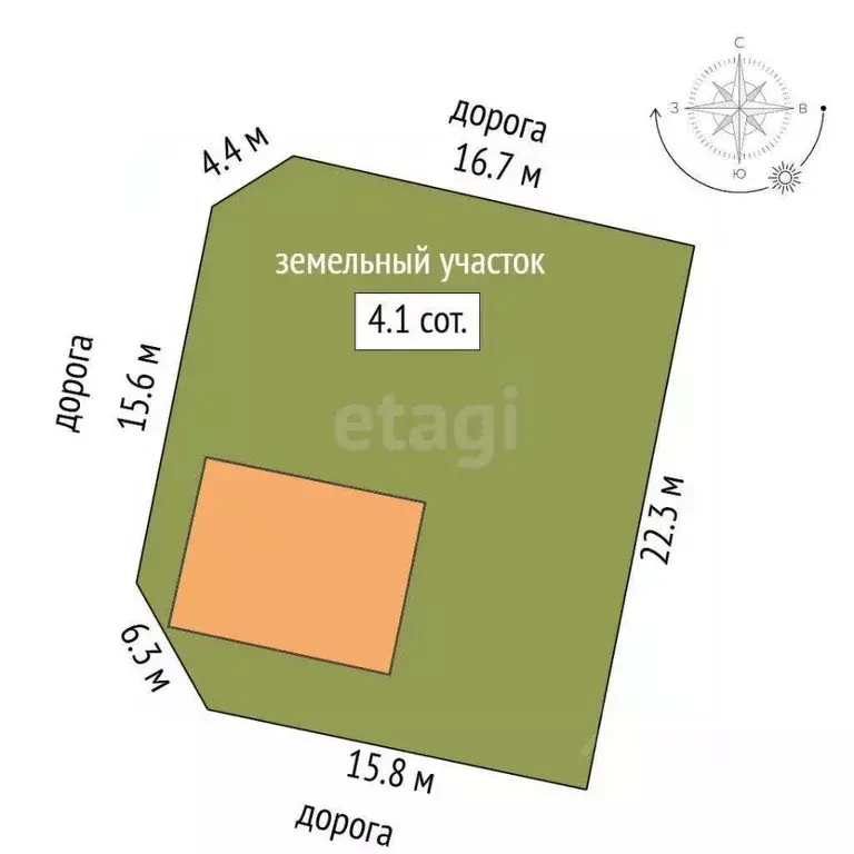 Дом в Самарская область, Волжский район, Курумоч с/пос, с. Курумоч ул. ... - Фото 1