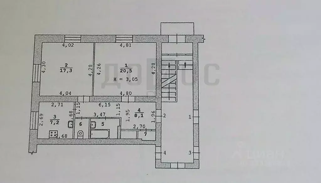 2-к кв. Свердловская область, Екатеринбург наб. Рабочей Молодежи, 51 ... - Фото 1