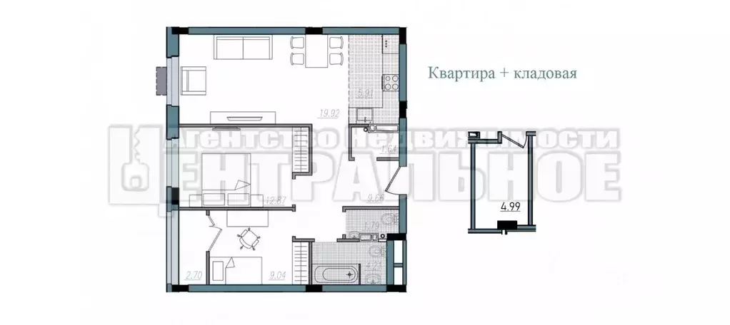 3-к кв. Смоленская область, Смоленск ул. Александра Степанова, 8 ... - Фото 1