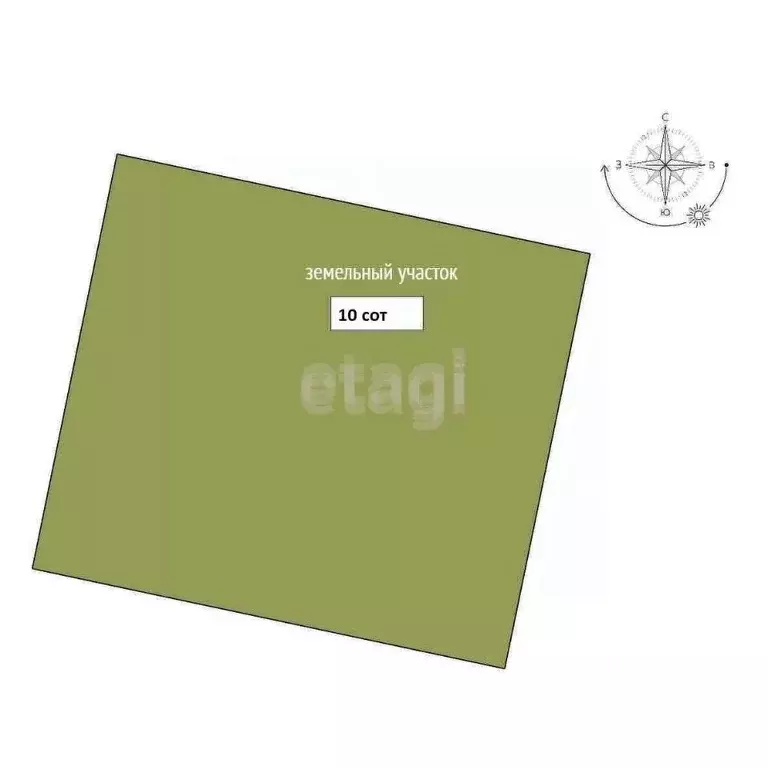 Участок в Крым, Черноморский район, с. Межводное  (10.0 сот.) - Фото 1