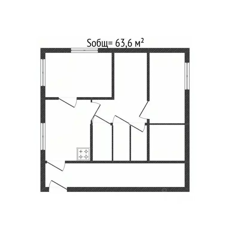 Дом в Брянская область, Карачевское городское поселение, с. Трыковка ... - Фото 2