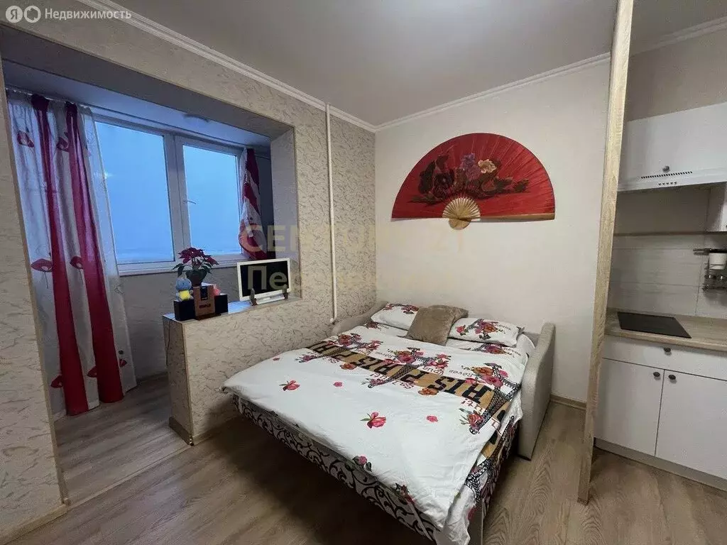 Квартира-студия: деревня Островцы, улица Лётчика Волчкова, 4 (26 м) - Фото 2