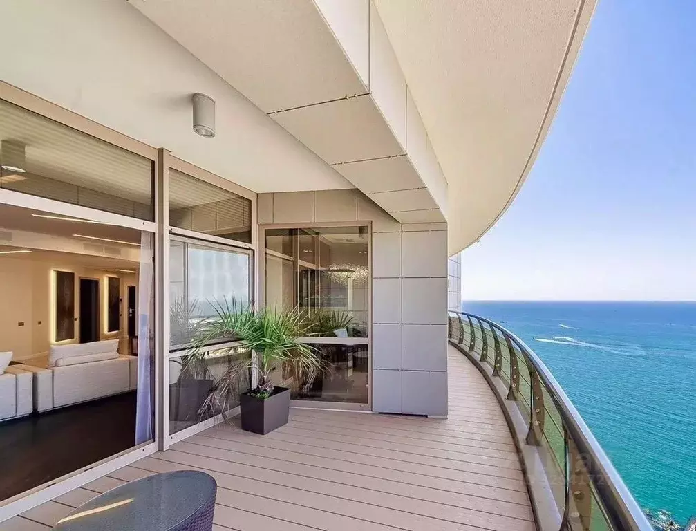 2-к кв. Краснодарский край, Сочи Центральный мкр, пер. Морской, 1к1 ... - Фото 1