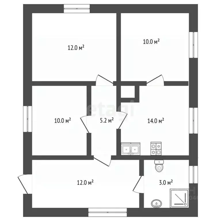 Дом в Крым, Кировский район, Старый Крым городское поселение пер. ... - Фото 2