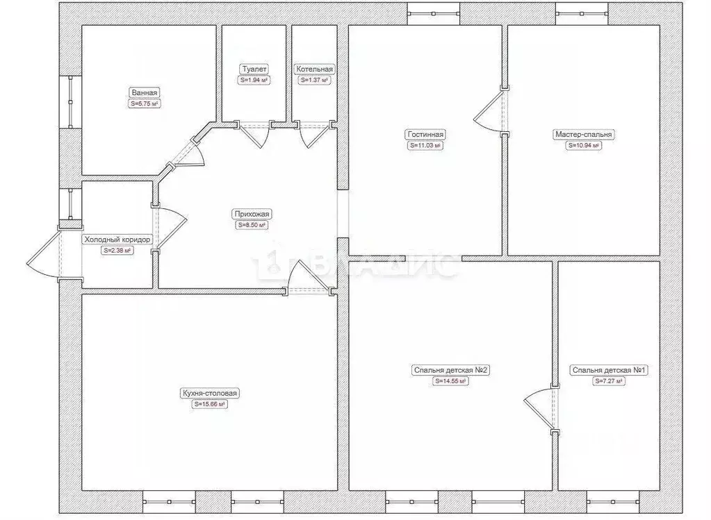 Дом в Белгородская область, Строитель Яковлевский городской округ, ул. ... - Фото 2