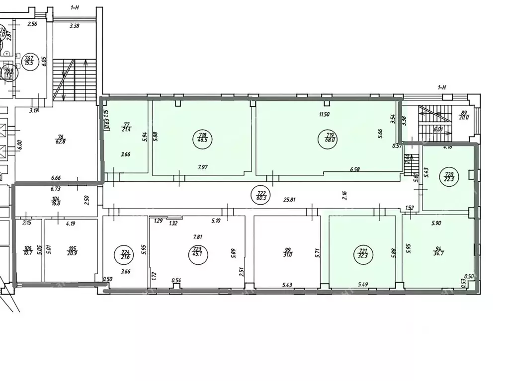 Офис в Санкт-Петербург Левашовский просп., 12 (225 м) - Фото 2