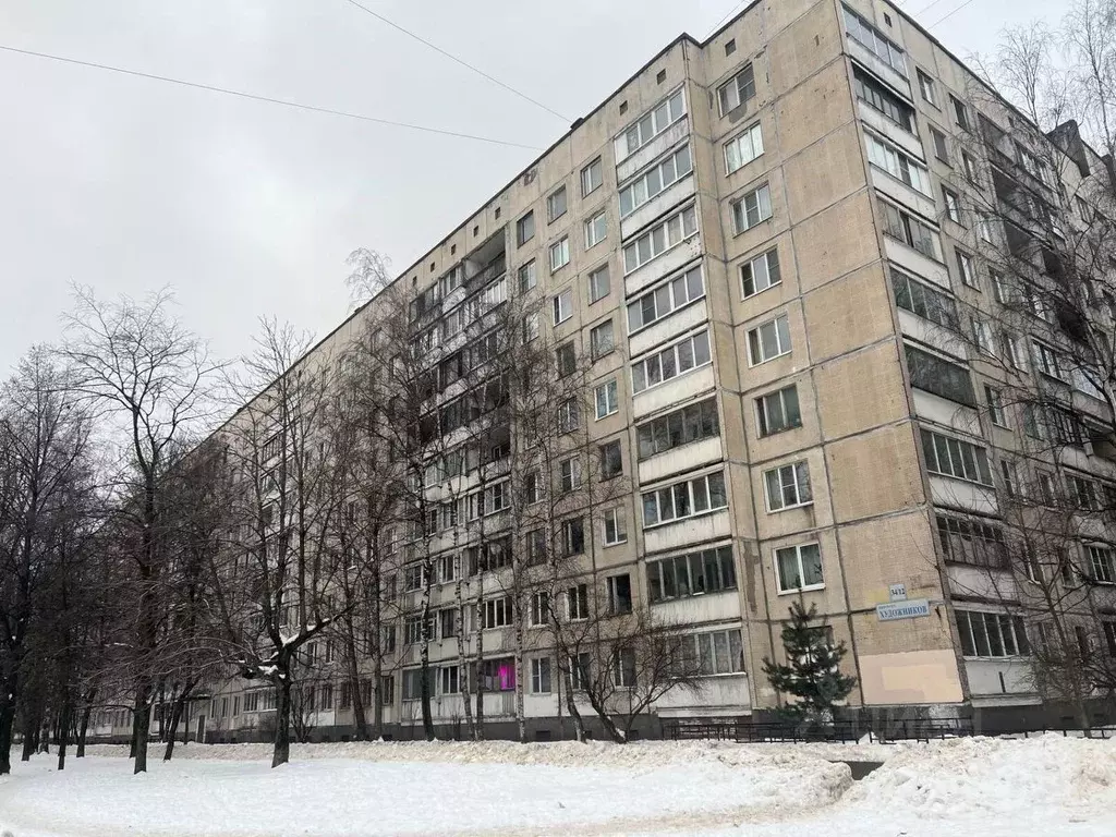 2-к кв. Санкт-Петербург просп. Художников, 34/12 (46.4 м) - Фото 1