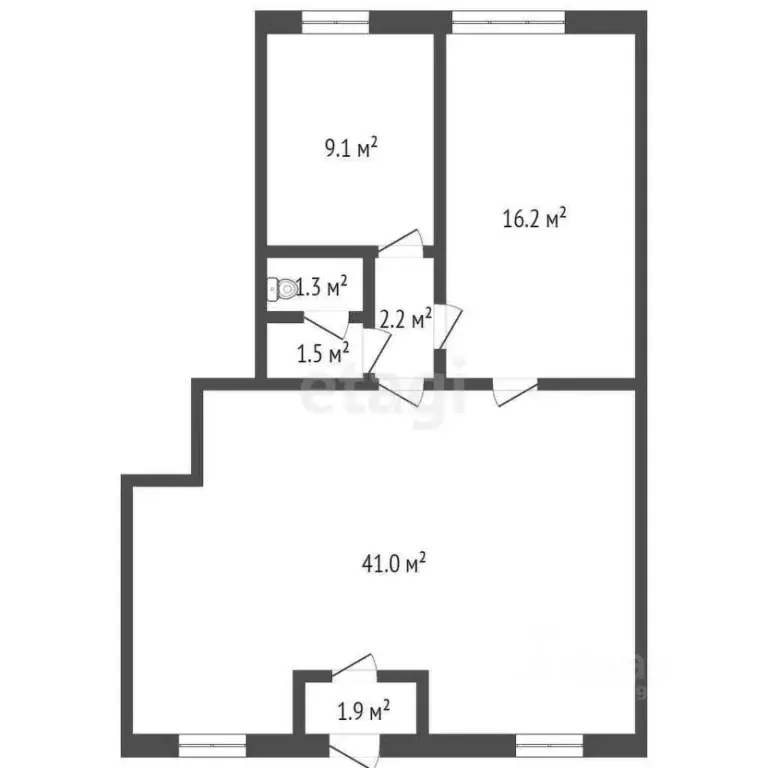 Офис в Брянская область, Новозыбков ул. Ломоносова, 16 (73 м) - Фото 1