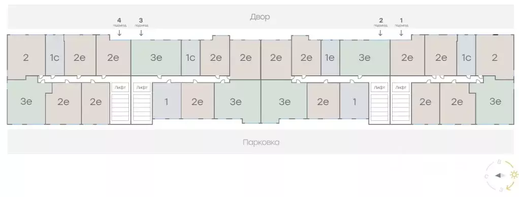 2-к кв. Воронежская область, Новоусманский район, пос. Отрадное ул. ... - Фото 2