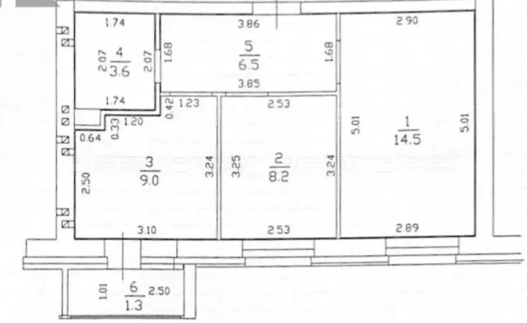 2-к кв. Татарстан, Пестречинский район, Кощаковское с/пос, д. Царево ... - Фото 2