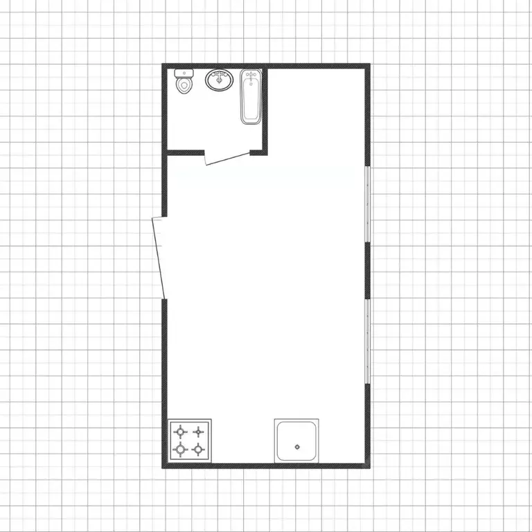 Студия Алтайский край, Барнаул ул. Сизова, 26 (18.0 м) - Фото 1