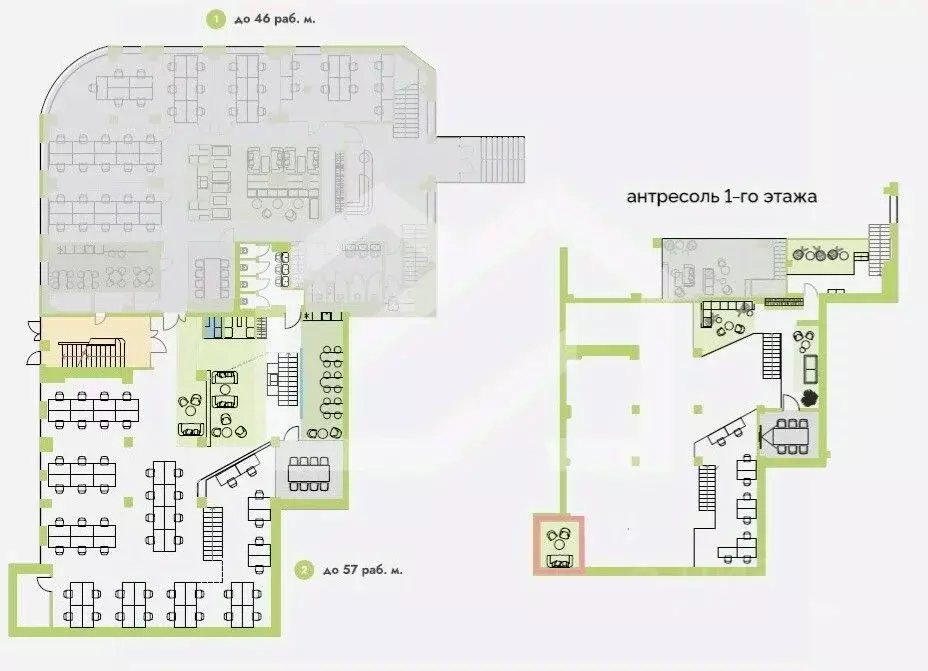 Помещение свободного назначения в Москва Цветной бул., 30С1 (721 м) - Фото 2