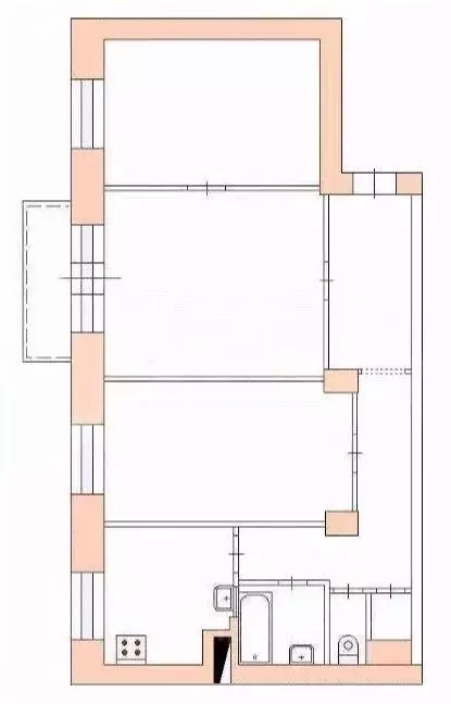 3-к кв. Свердловская область, Екатеринбург ул. Гагарина, 27 (72.4 м) - Фото 2