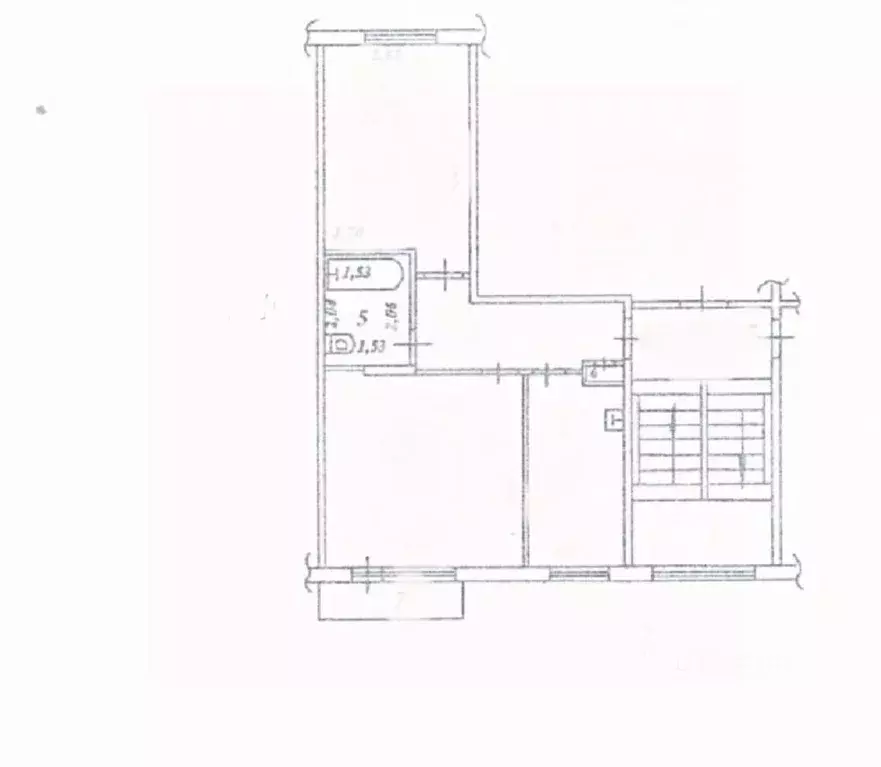 2-к кв. Свердловская область, Екатеринбург ул. Байкальская, 35 (43.8 ... - Фото 2