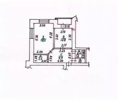 1-к кв. Орловская область, Орел Комсомольская ул., 269 (46.6 м) - Фото 2