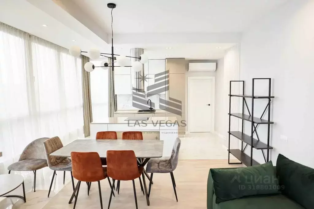 2-к кв. Татарстан, Казань ул. Мусина, 1 (67.0 м) - Фото 1