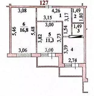2-к. квартира, 50,1 м, 3/10 эт. - Фото 0