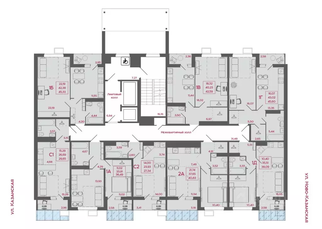 1-к кв. Пензенская область, Пенза Маньчжурия мкр, Стрижи жилой ... - Фото 1