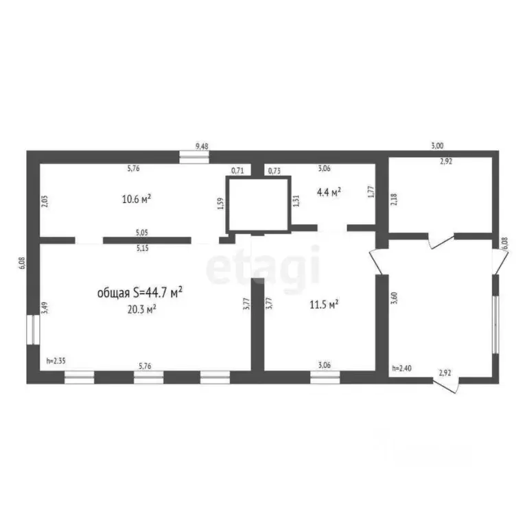 Дом в Брянская область, Навлинский район, пос. Синезерки Октябрьский ... - Фото 2