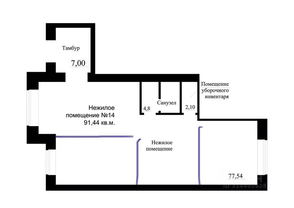 Офис в Тверская область, Тверь ул. Спартака, 40 (94 м) - Фото 0