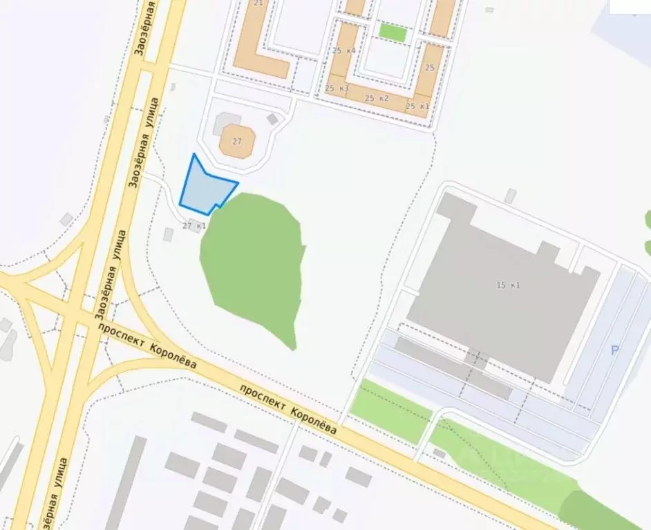 Участок в Омская область, Омск ул. Малиновского, 6 (1270.0 сот.) - Фото 1