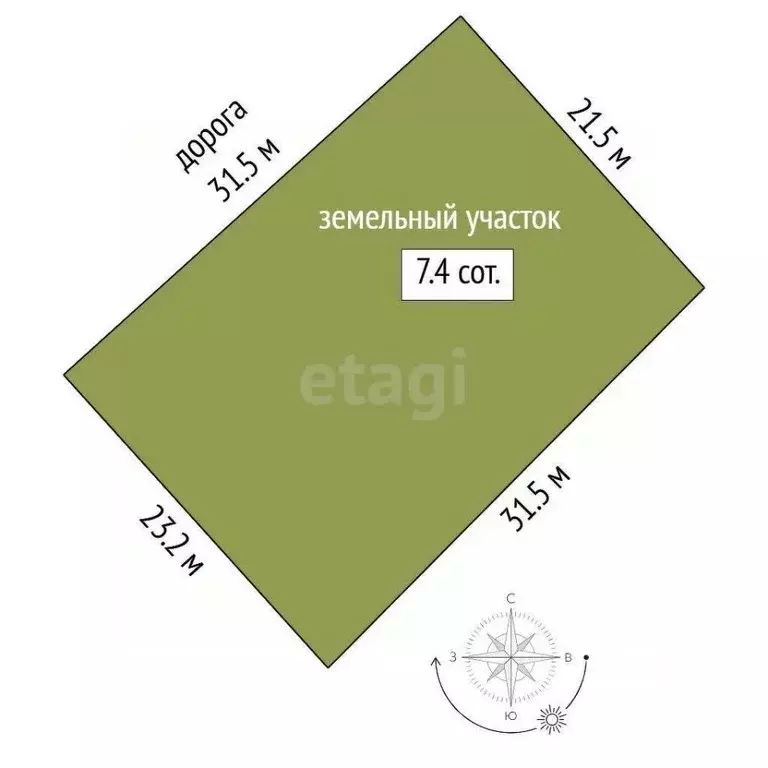 Участок в Тюменская область, Тюменский муниципальный округ, с. Кулига, ... - Фото 2