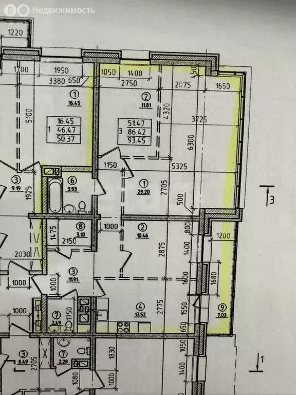 3-комнатная квартира: Иркутск, улица Якоби, 8 (94 м) - Фото 1
