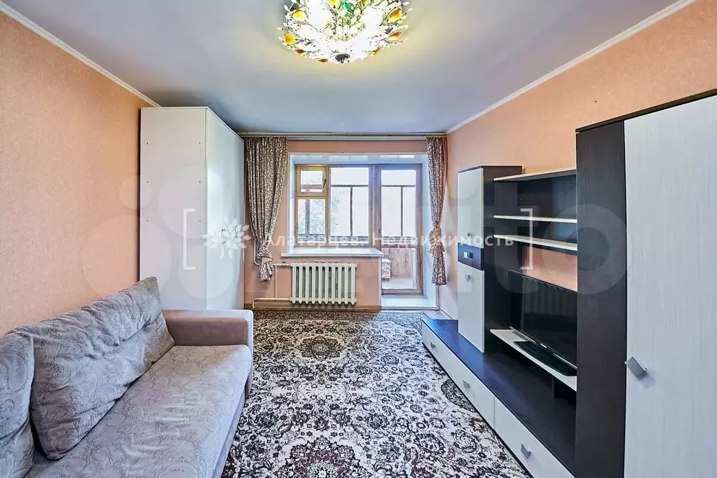 1-к. квартира, 34,4 м, 3/9 эт. - Фото 0