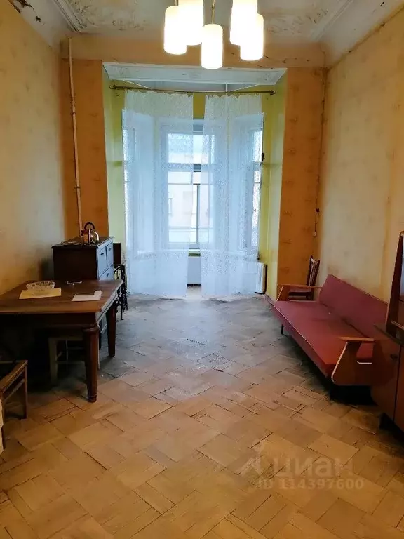 Комната Санкт-Петербург Митавский пер., 10 (28.9 м) - Фото 0