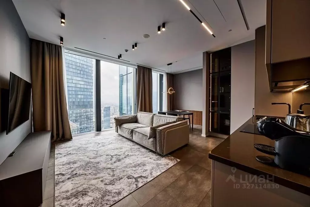 3-к кв. Москва 1-й Красногвардейский проезд, 22с1 (85.0 м) - Фото 1