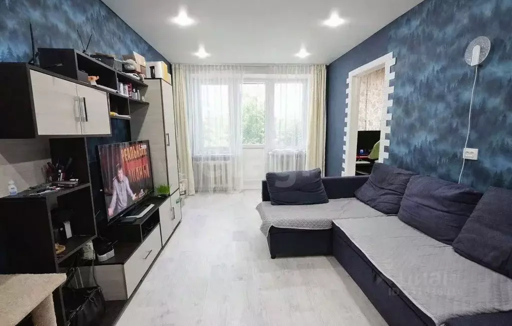 2-к кв. Липецкая область, Липецк ул. Гагарина, 153к2 (45.0 м) - Фото 1