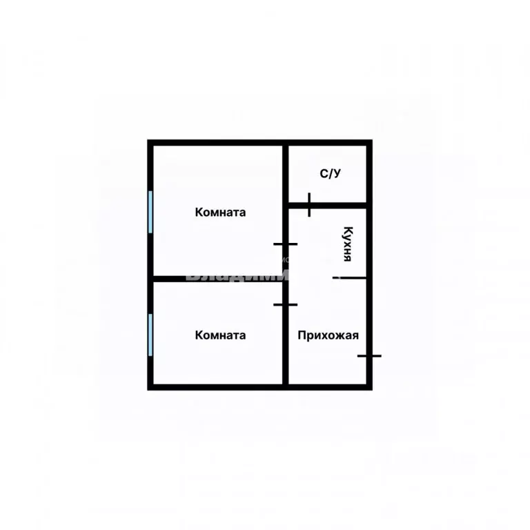 1-к кв. Приморский край, Находка ул. Астафьева, 111 (27.7 м) - Фото 2