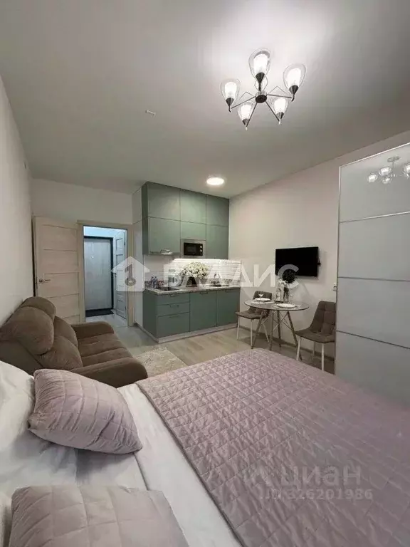 Студия Санкт-Петербург Уральская ул., 21 (24.0 м) - Фото 2