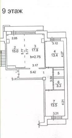 3-к кв. Иркутская область, Иркутск Депутатская ул., 78/1 (86.3 м) - Фото 2