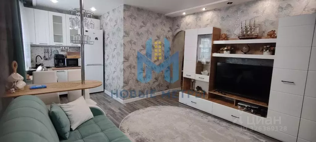 1-к кв. Нижегородская область, Нижний Новгород Космическая ул., 56 ... - Фото 1