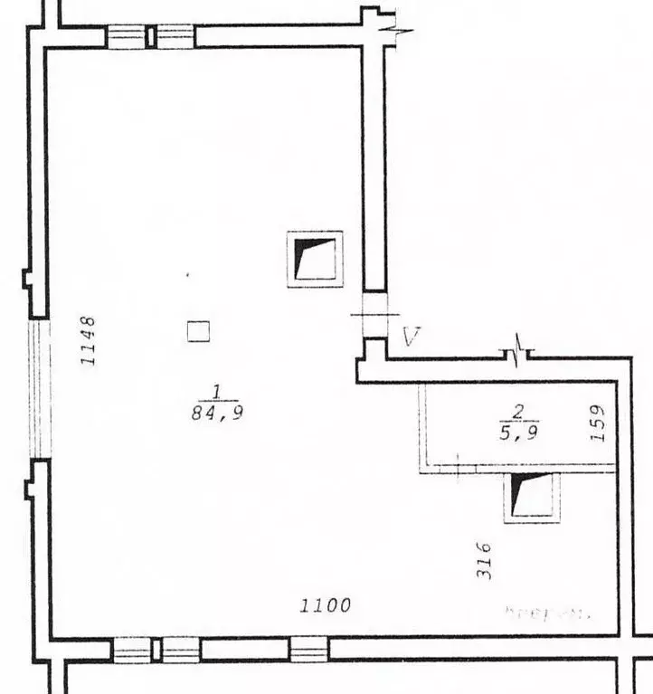 Офис в Новосибирская область, Новосибирск Троллейная ул., 9 (91 м) - Фото 0