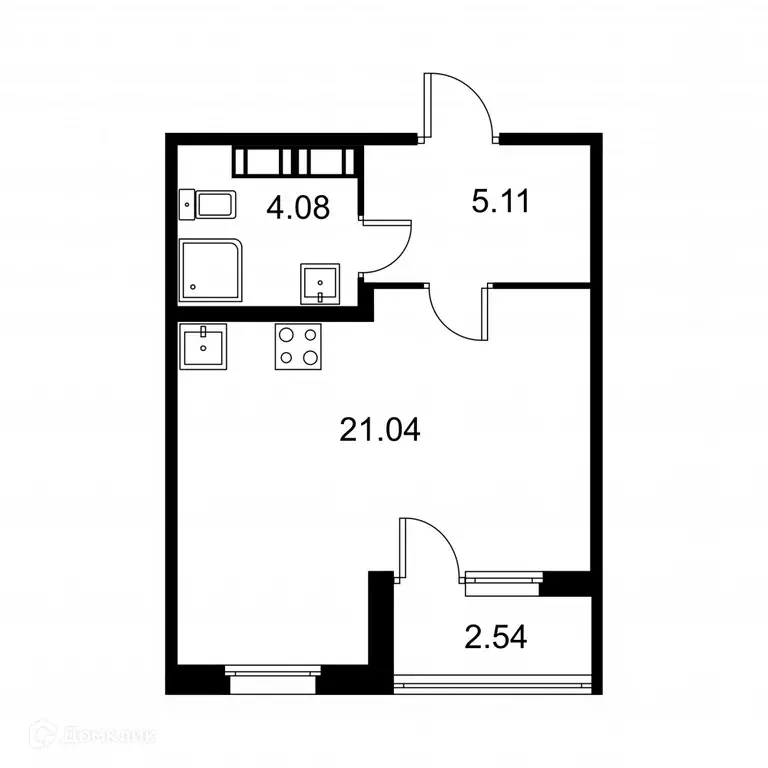 Продаётся 1-к квартира, 31.5 м - Фото 0